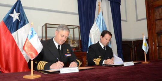 Armadas de Chile y Argentina planifican XVI versión del “Viekaren”