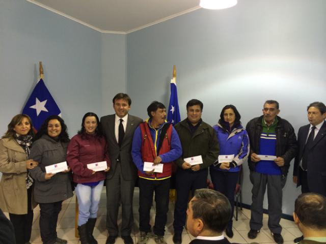 PRIMERAS 26 FAMILIAS RECIBIERON SUBSIDIO AL GAS LICUADO EN PUERTO WILLIAMS